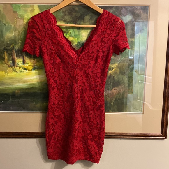 Urban Outfitters Kimchi Blue Lace Mini made in USA | Size XS - Picture 1 of 6